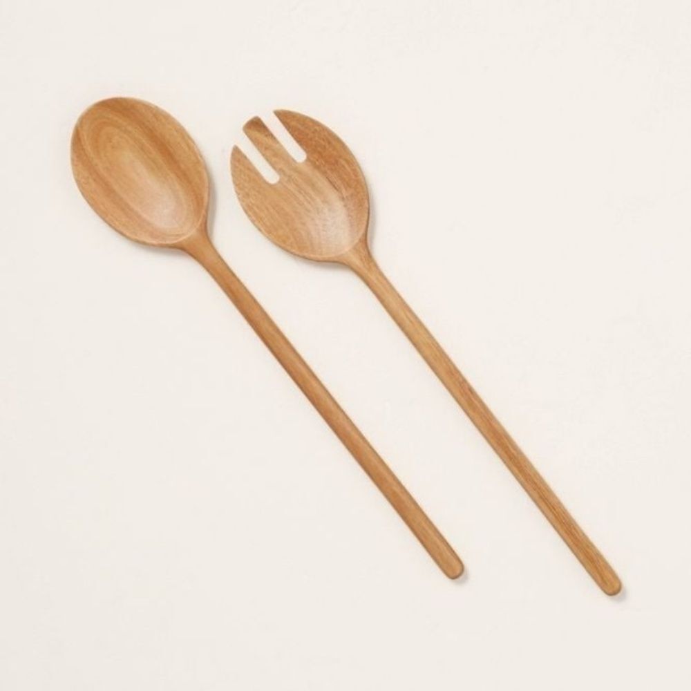 Hearth & Hand Wood Spoon - Salad Claws or Serving Utensils